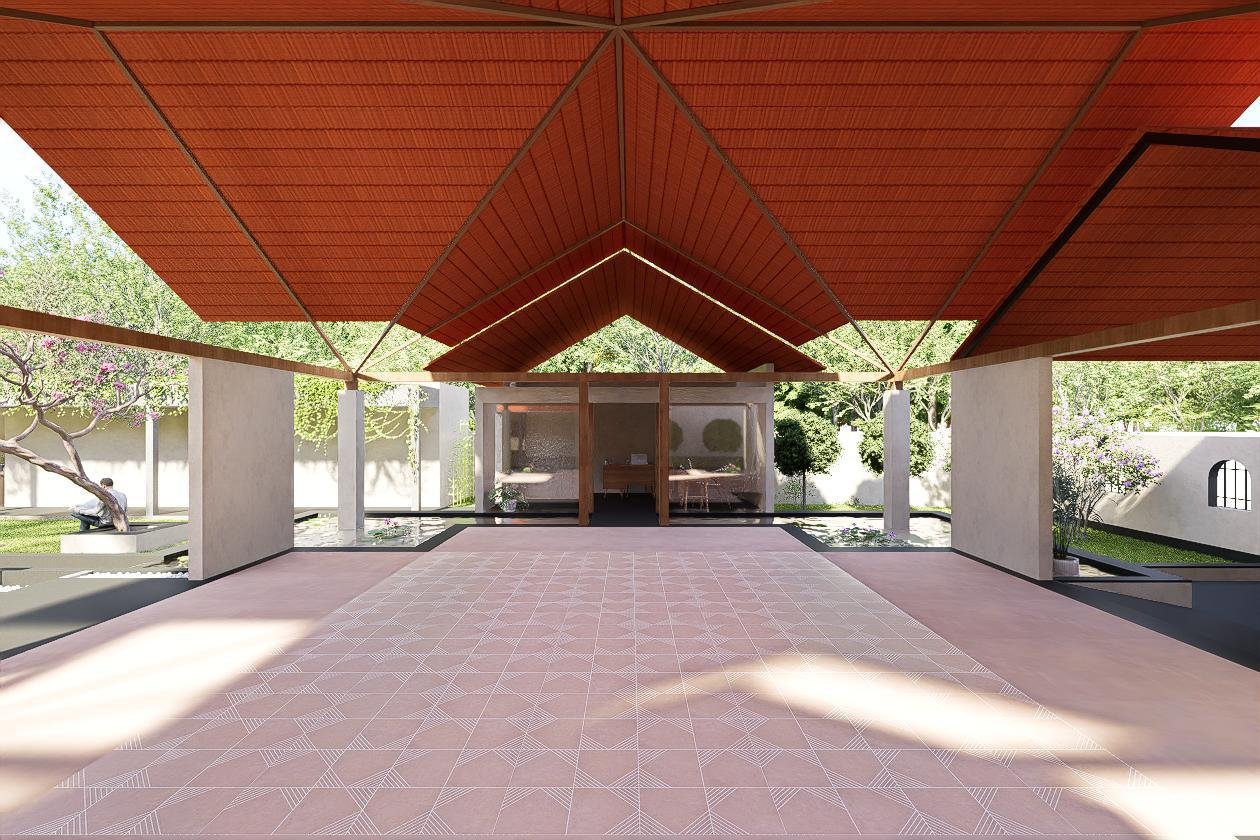 Guest areas at Lily Cascade wedding venue